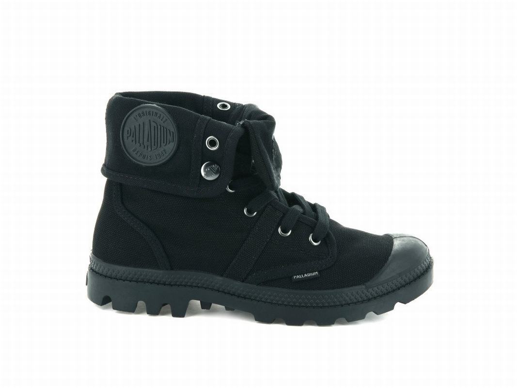 Palladium Pallabrousse Baggy Womens Boots Black Australia [DVORQM-829]